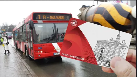 Мошенники пытаются выманить у тартусцев деньги, соблазняя их бесплатным проездом в городских автобусах