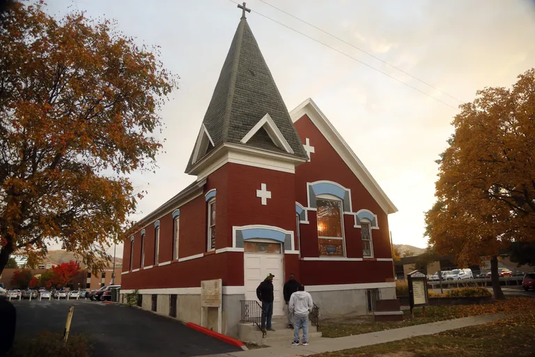 Salt Lake City metodistikirik, kus Lauren McCluskey tapmises kahtlustatav Melwin Rowland end maha lasi