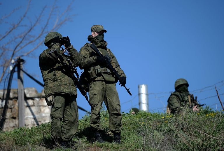 «Rohelised mehikesed» Krimmis 2014. aastal. 