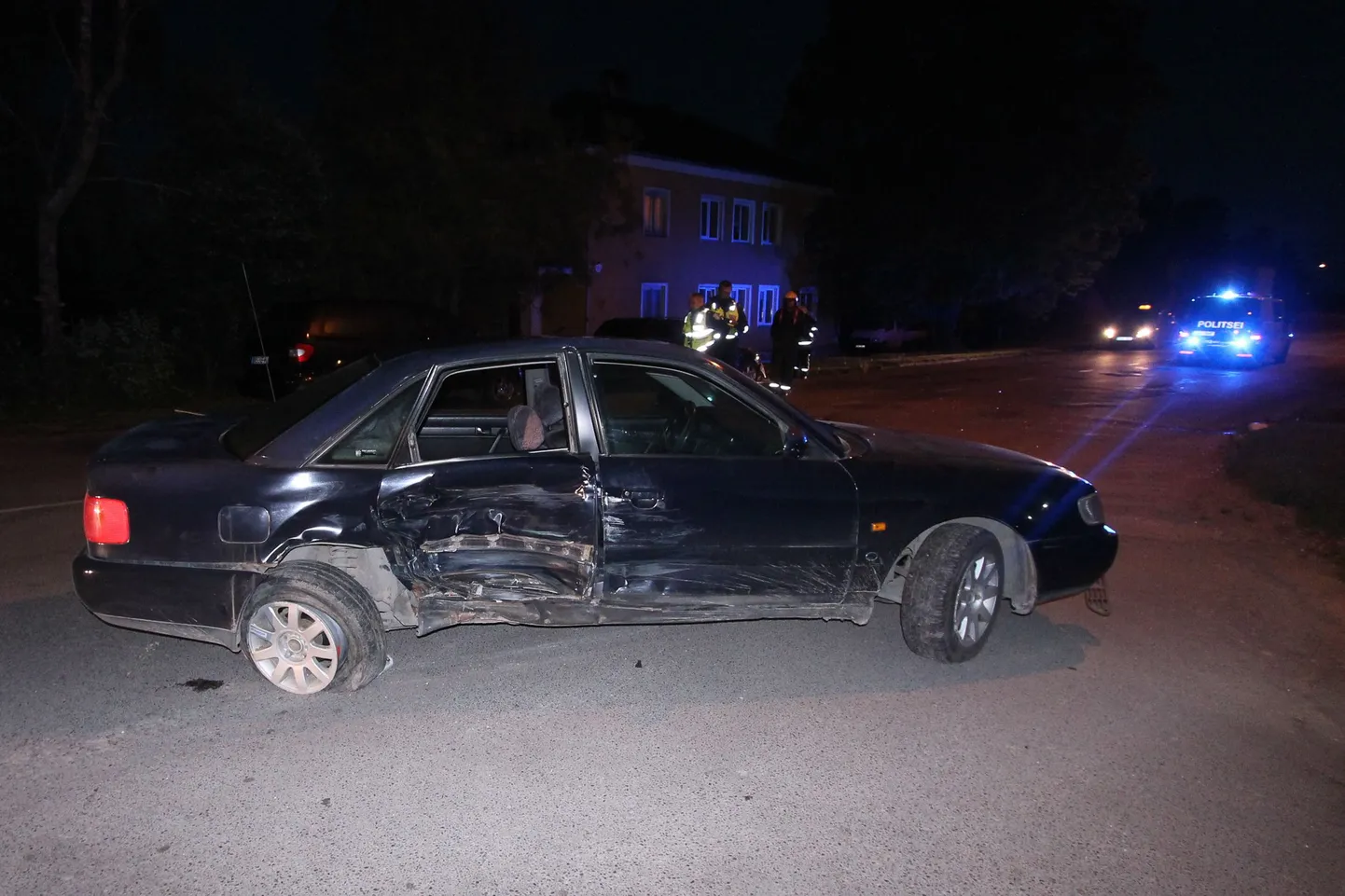 Liiklusõnnetus Viljandis Lääne tänaval.