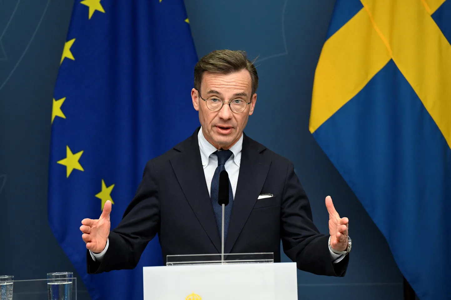 Zviedrijas premjerministrs Ulfs Kristersons