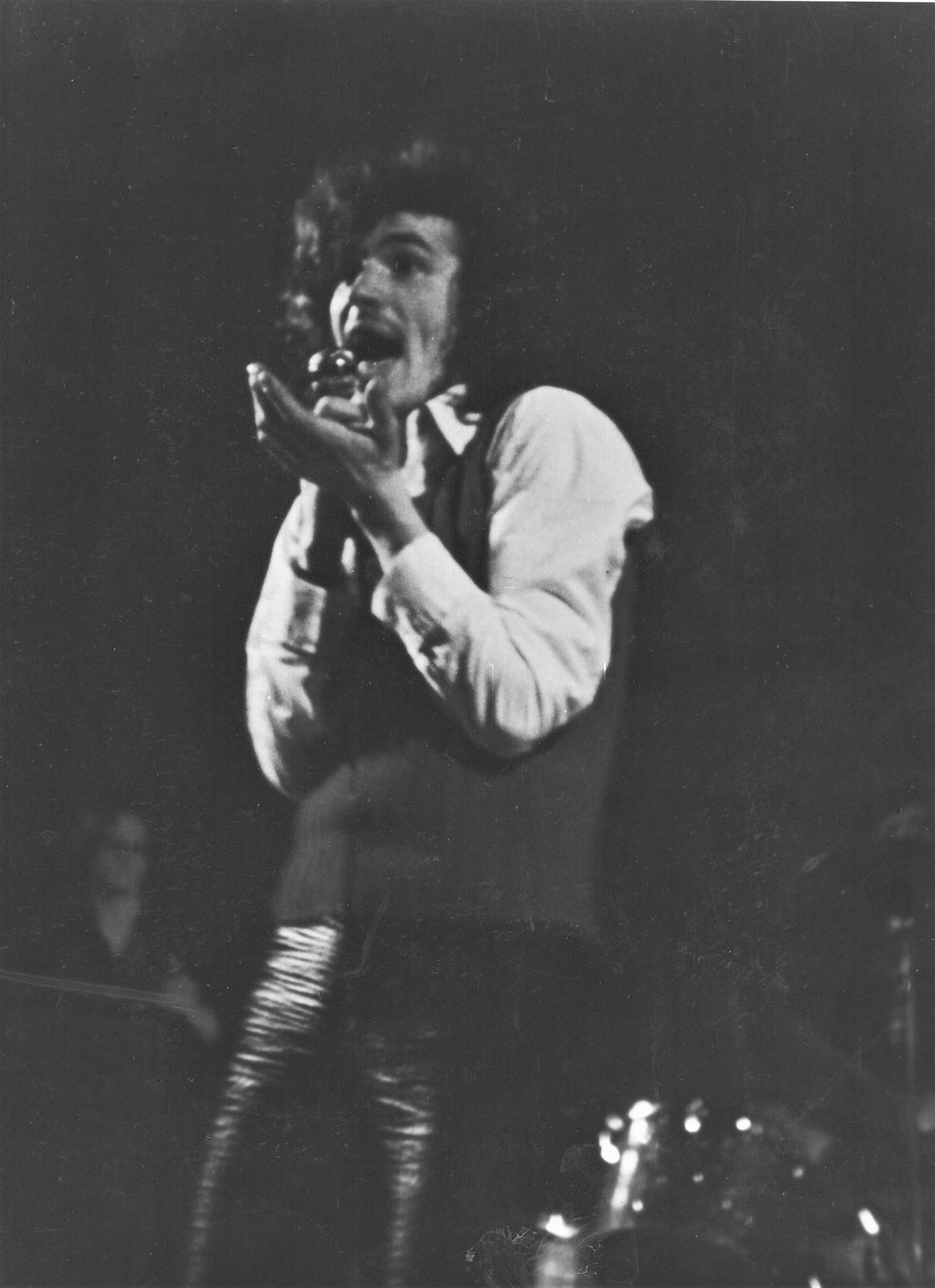 Tajo Kadajas on ansambli Meie laulja. Foto 1970. aastatest.