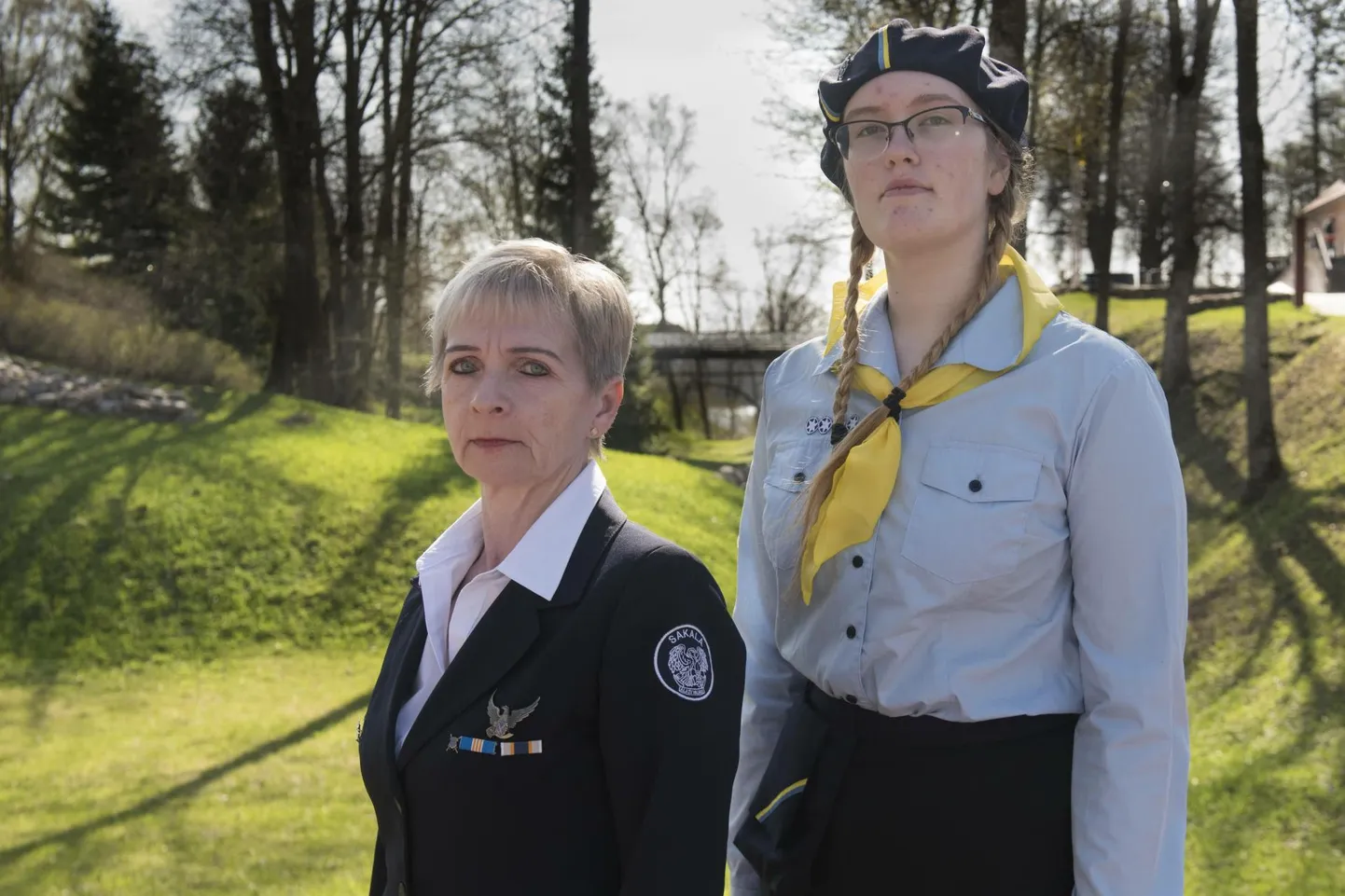 Võidutule toovad tänavu Viljandimaale noortejuht Ülle Treimann ja kodutütar Gerli Tafenau.