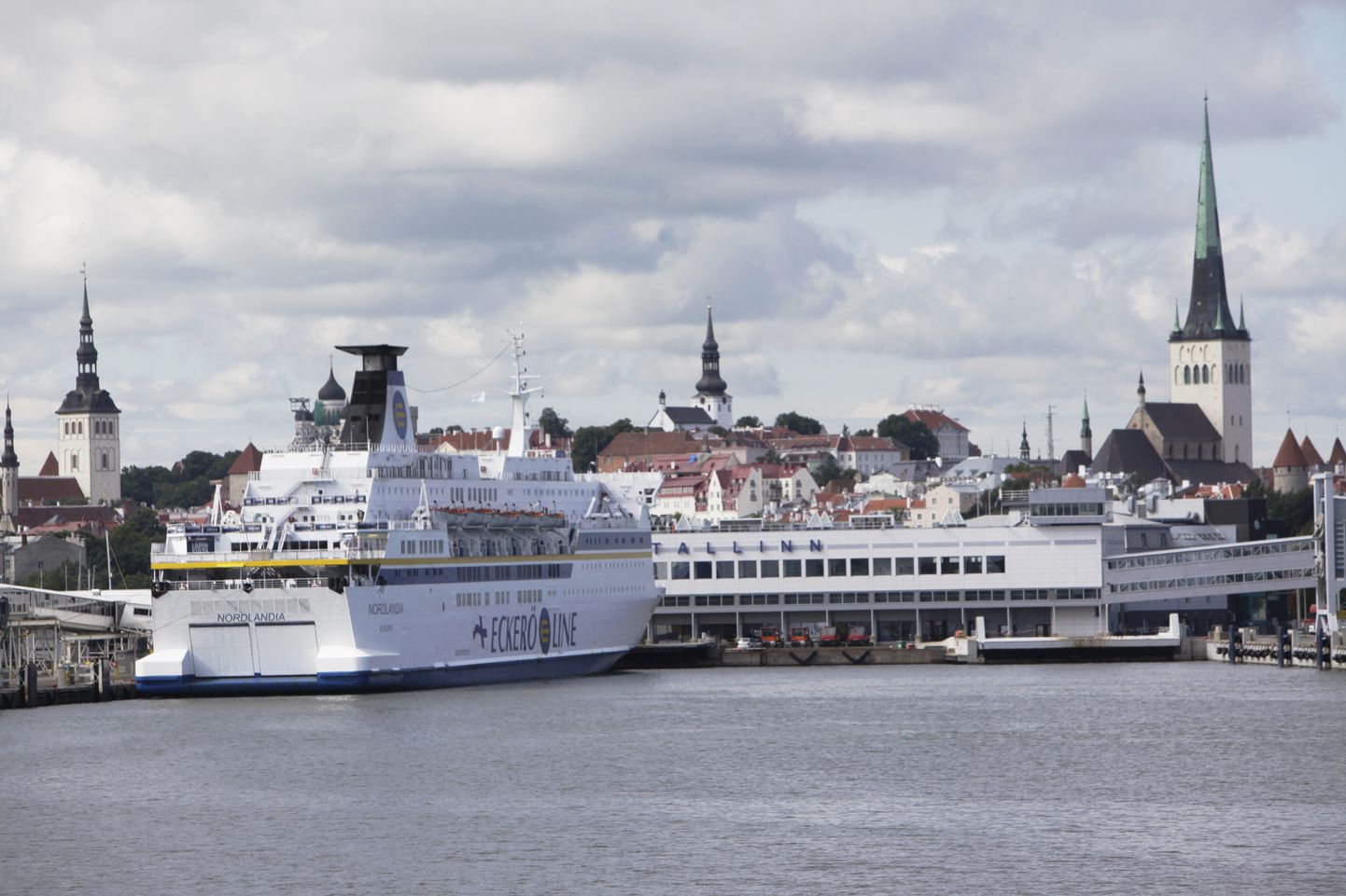 Eckerö Line'i laev Tallinna sadamas
