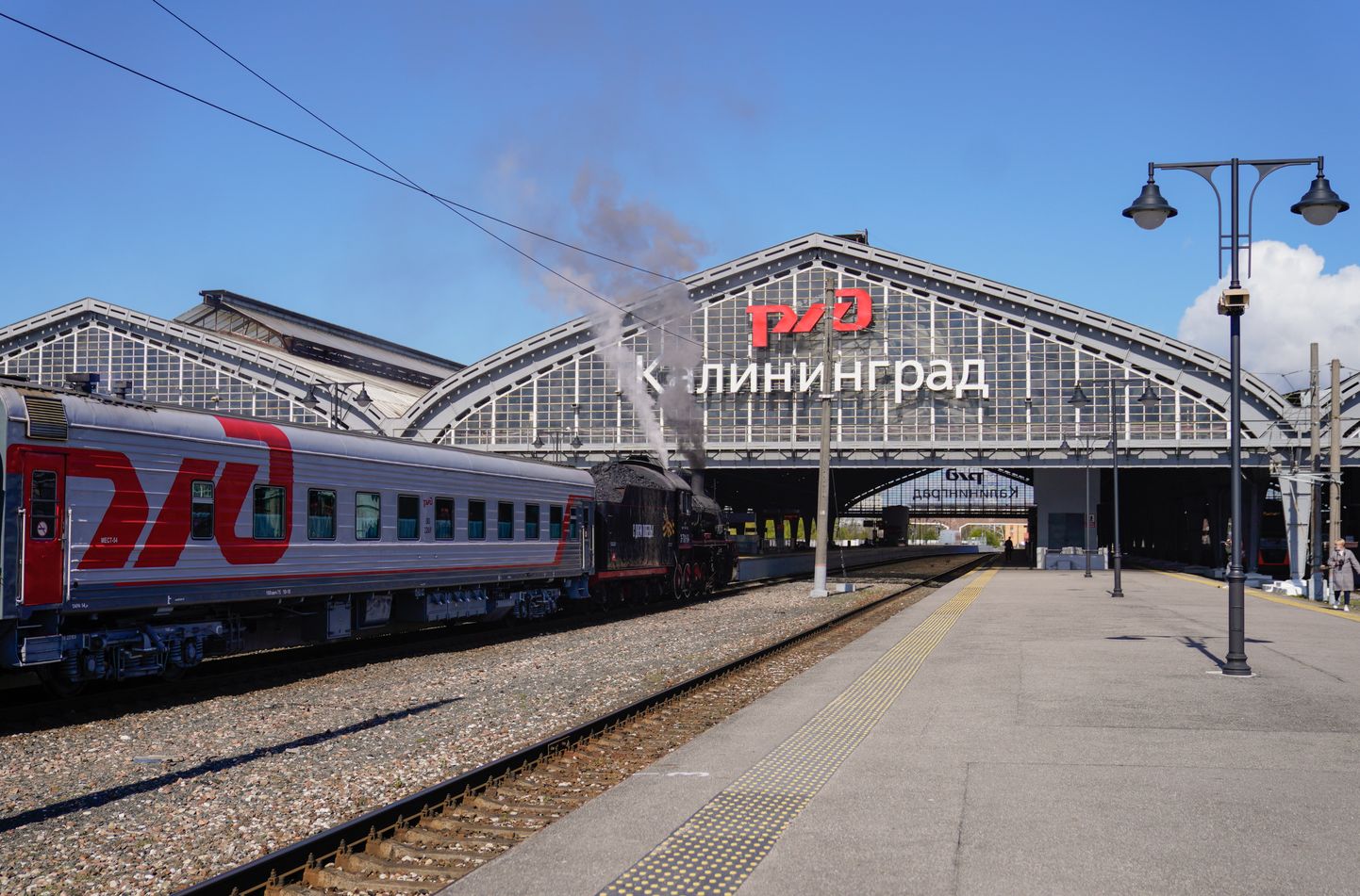 Kaliningradi raudteejaam. Foto on illustratiivne.