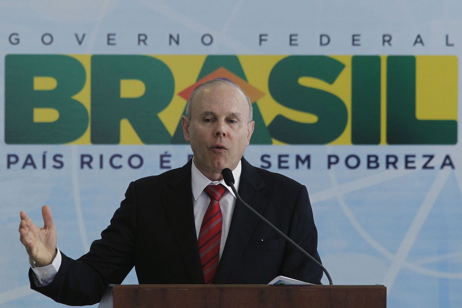 Brasiilia rahandusminister Guido Mantega.