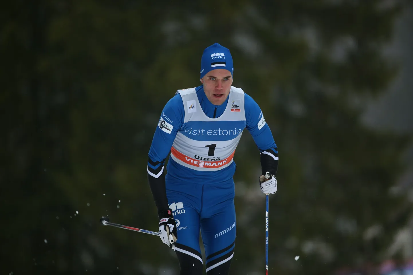 Otepää MK meeste 15 km sõit. Alvar Johannes Alev