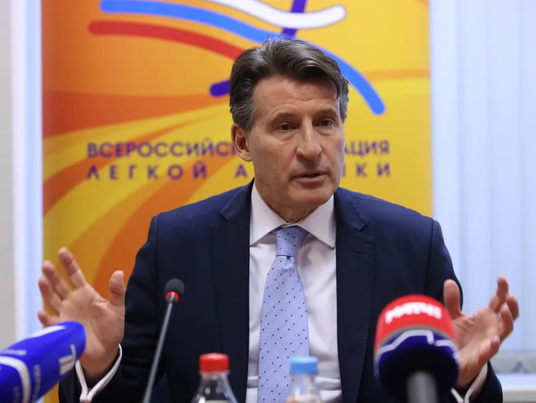 IAAF-i president Sebastian Coe. Foto: Scanpix