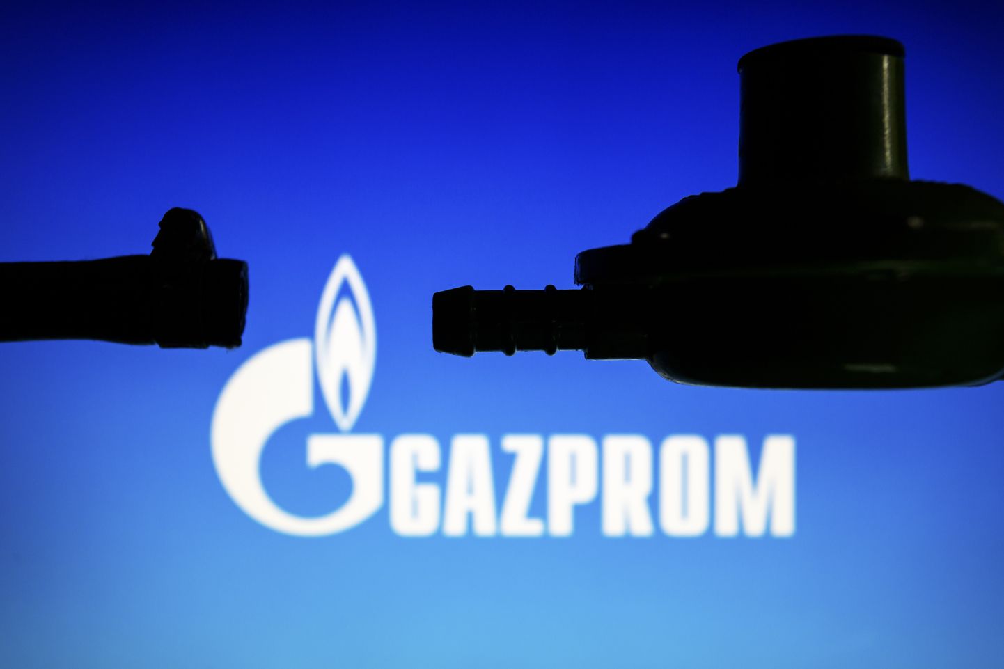 "Gazprom" logo.