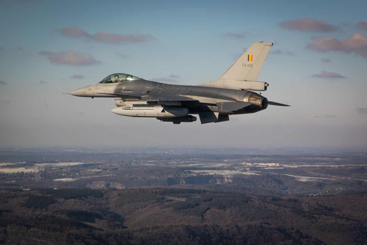 Belgia hävituslennukid F-16.
