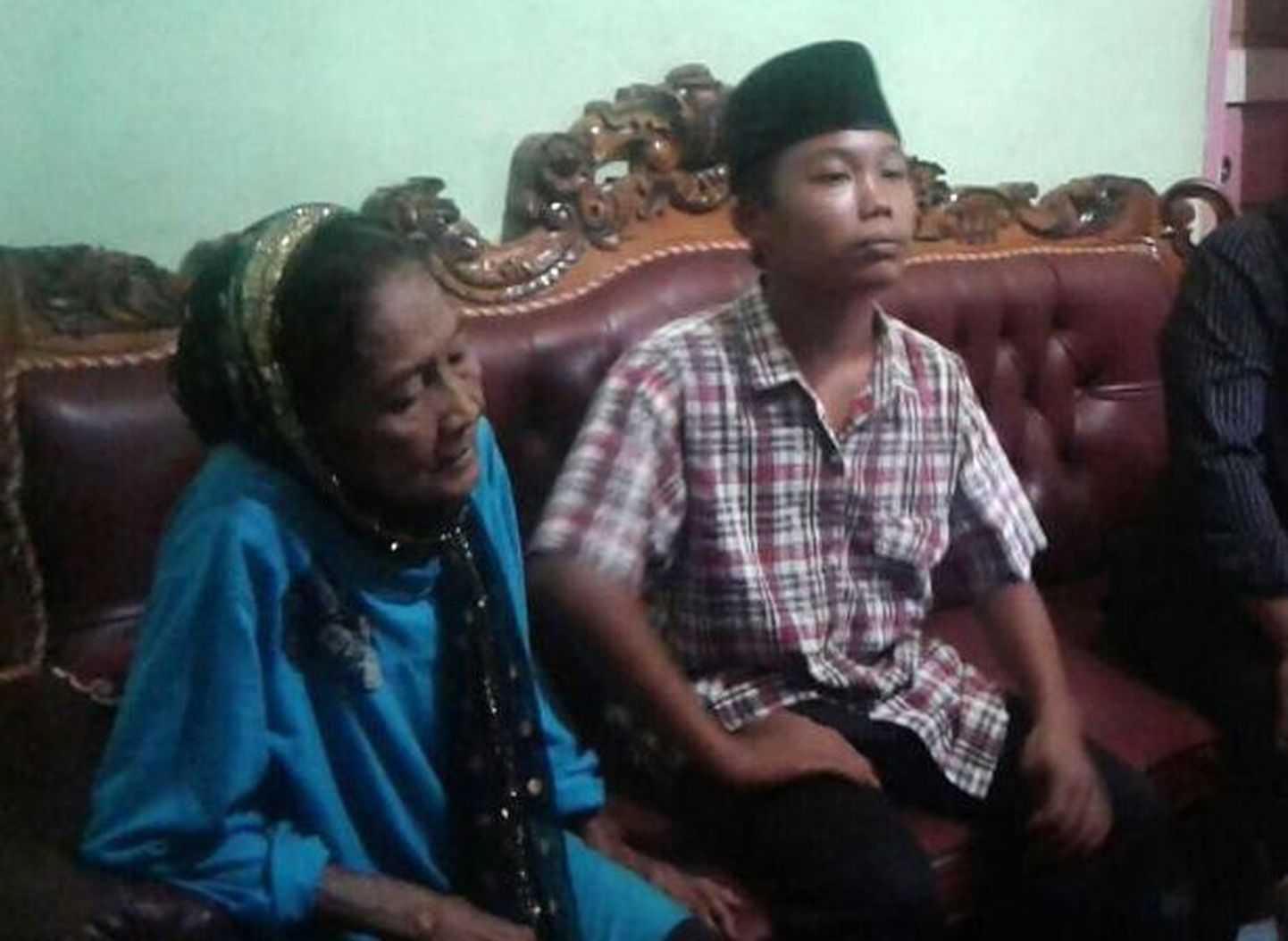 16-aastane Selamet Riyadi ja 71-aastane Rohaya Binti Kiagus Muhammad Jakfar