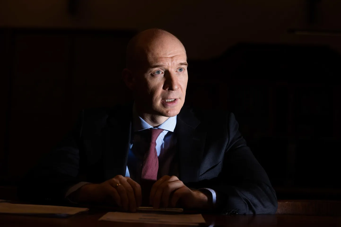 Eesti Panga president Madis Müller möönis tänasel majandusjulgeoleku konverentsil, et konkurents Eesti panganduses on väike ning pangad on kasumlikud.
