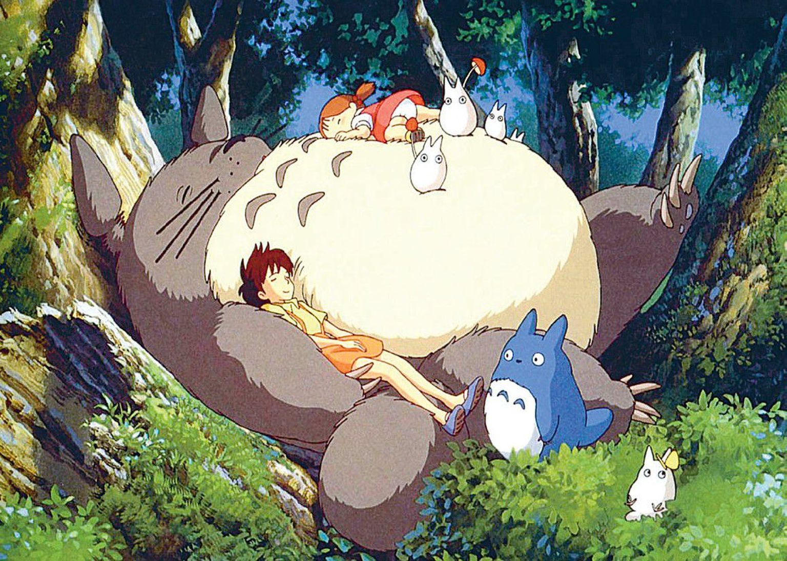 «Minu naaber Totoro»: Hayao Miyazaki klassikaline jõudemonstratsioon.