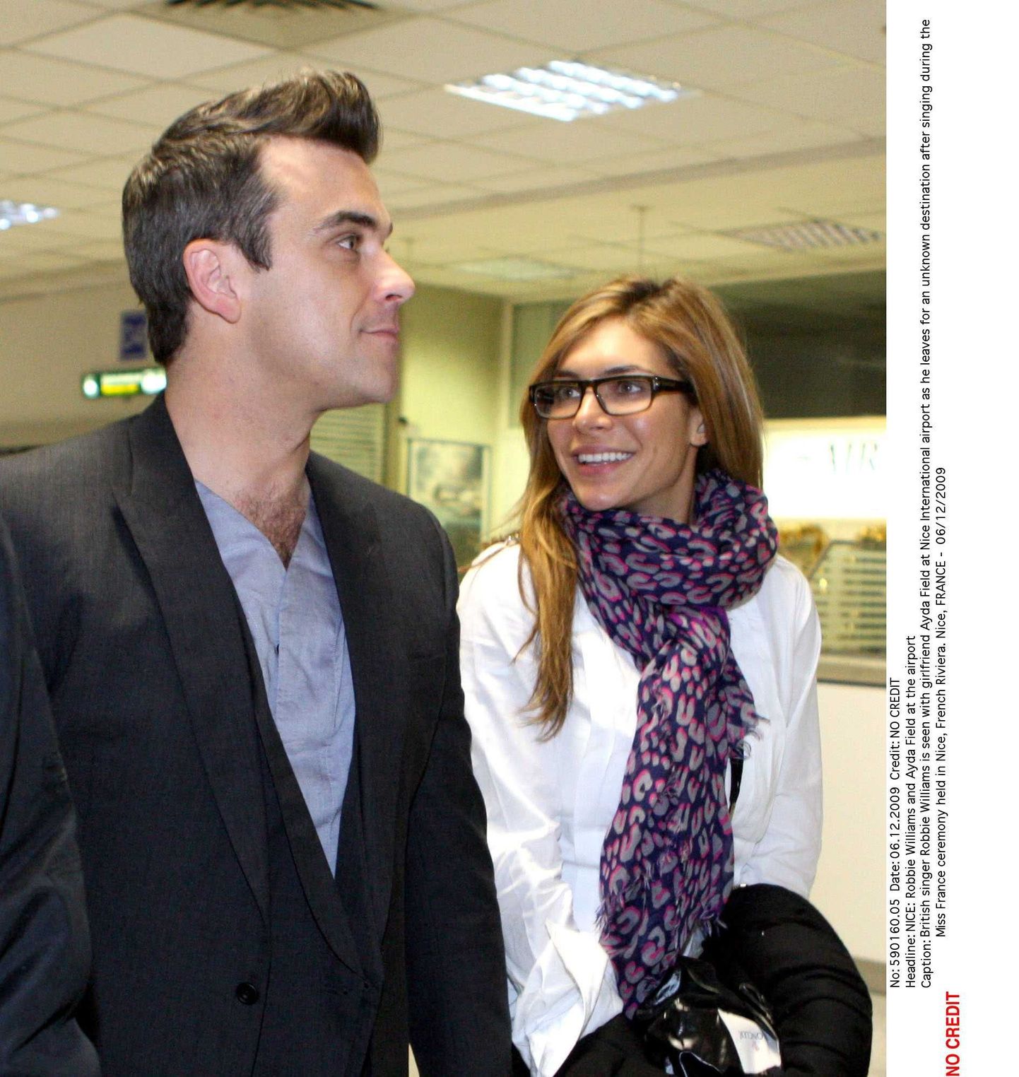Robbie Williams naise Ayda Fieldiga