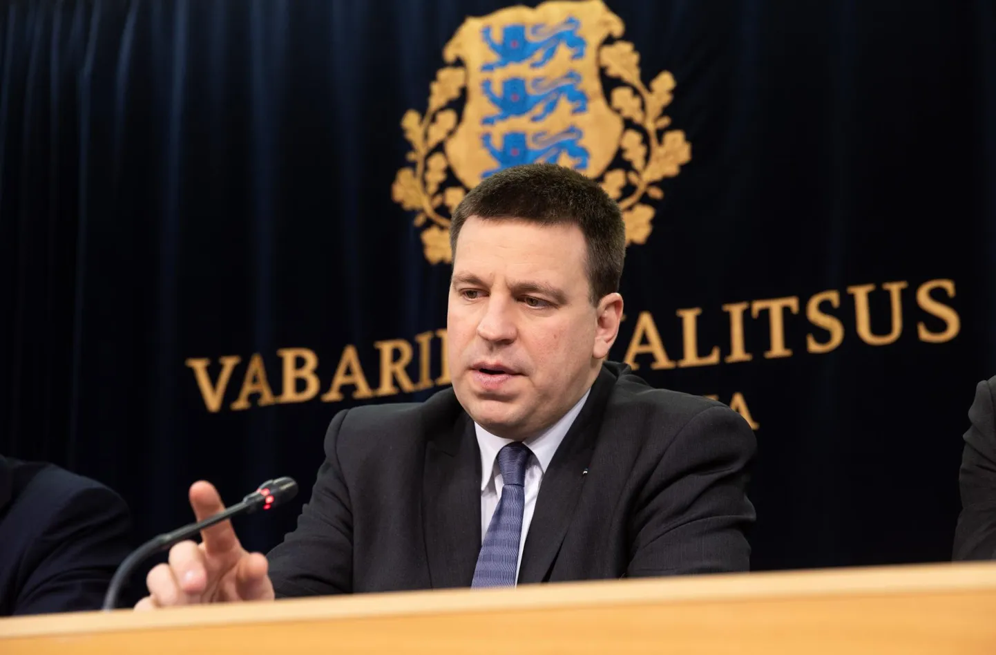 Eriolukorra juht Jüri Ratas.