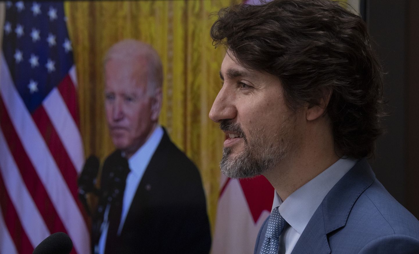 USA president Joe Biden ja Kanada president Justin Trudeau