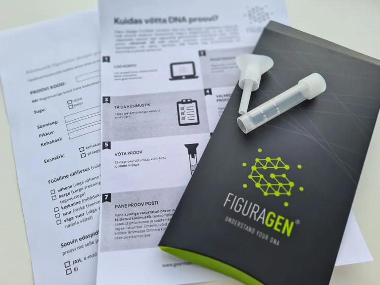Proovivõtuks vajaliku komplekti saab mugavalt postiga koju tellida.