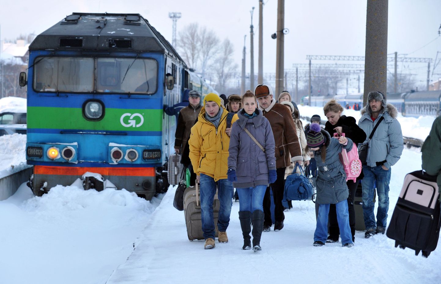 Туристы из Москвы в Таллинне.