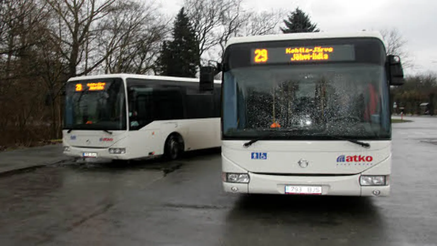 Hommikusel tipptunnil pandi käiku veel üks 29. liini buss, mis väljub vanalinnast.