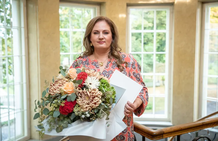 Ühingu esindaja Ann Õun.