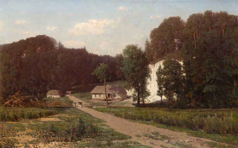 Jūlijs Feders (1838-1909) "Ukrainas ainava". Sākumcena - 70 000 eiro