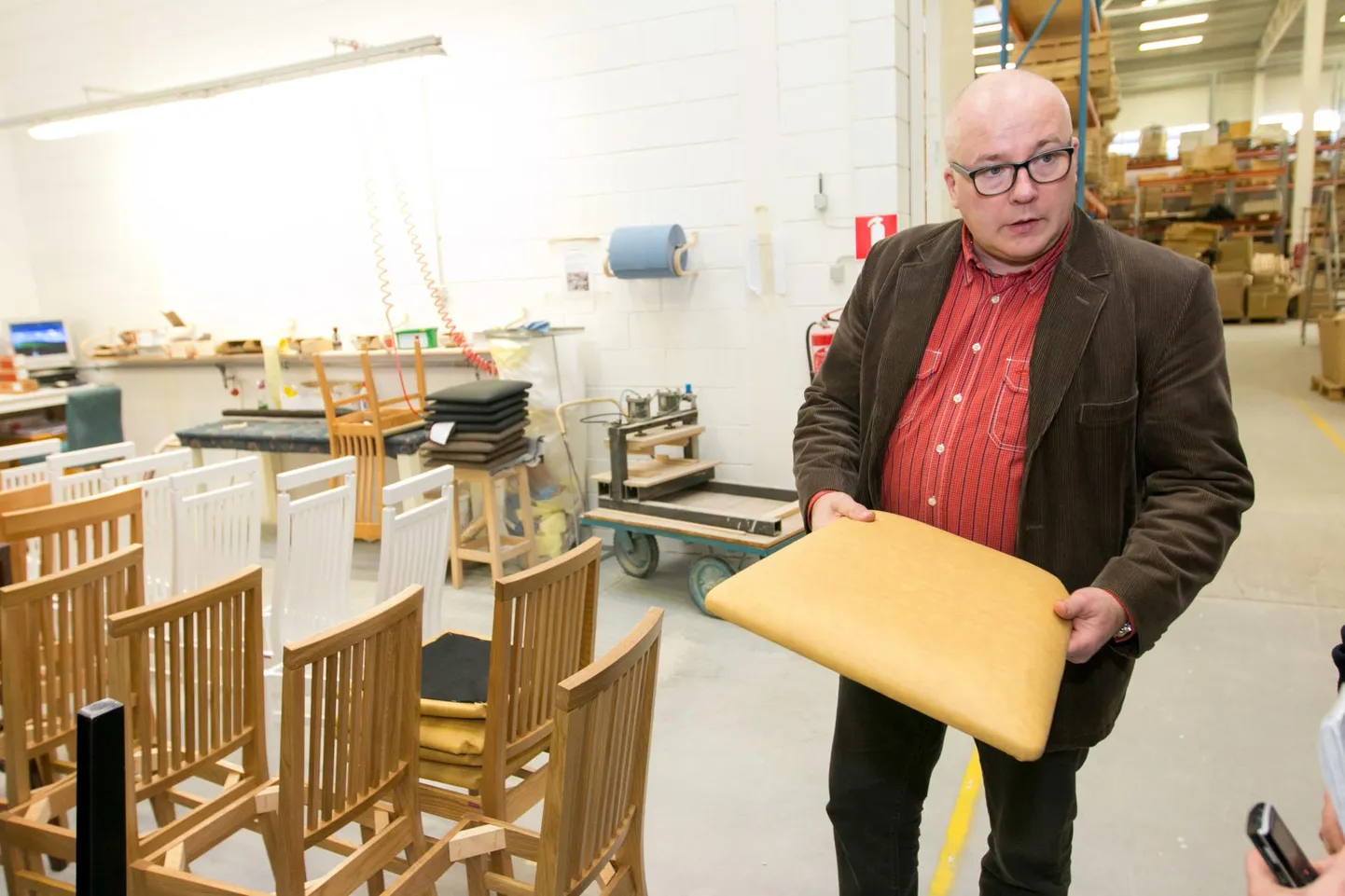 «Teeme uusi tooteid kogu aeg. Tootearendus on meil väga kõrgel tasemel,» ütles Valgamaal tegutseva ASi Sanwood juhatuse liige Ari Lustila.