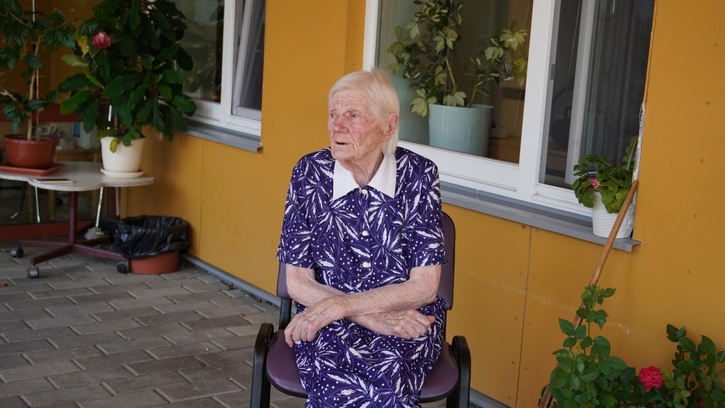 Emilia Müller oma 100. sünnipäeval