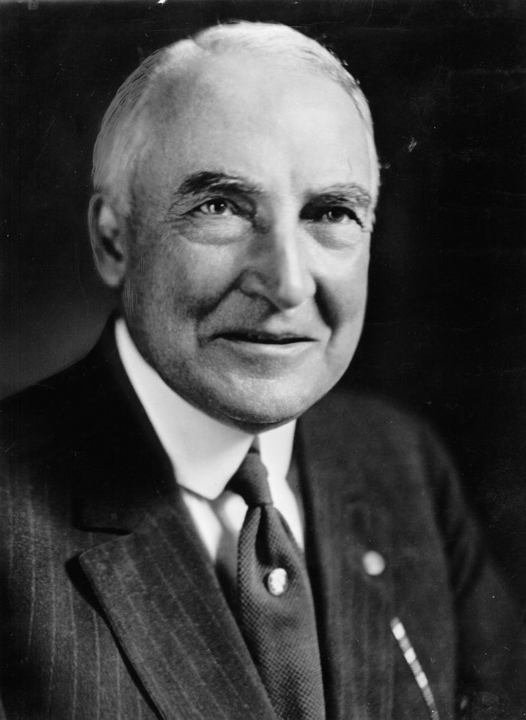 USA president Warren Harding 1923. aasta fotol.