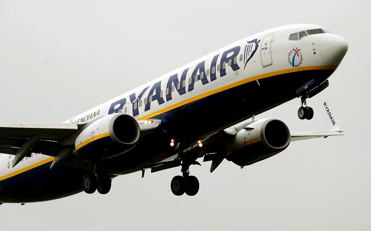 Ryanairi lennuk.
