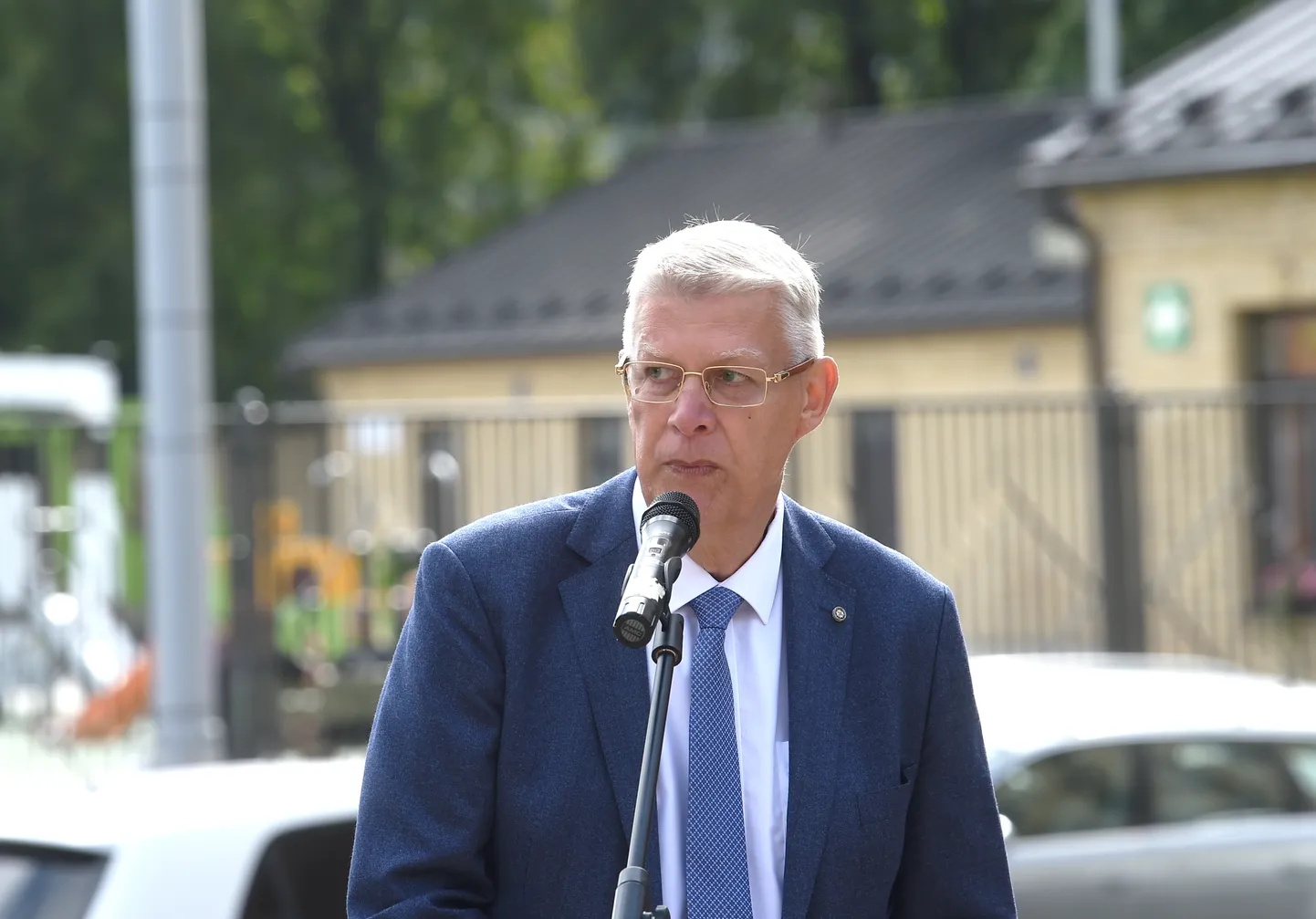 Valsts eksprezidents Valdis Zatlers.