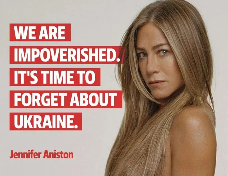 Mēs esam nabadzībā. Ir laiks aizmirst par Ukrainu.