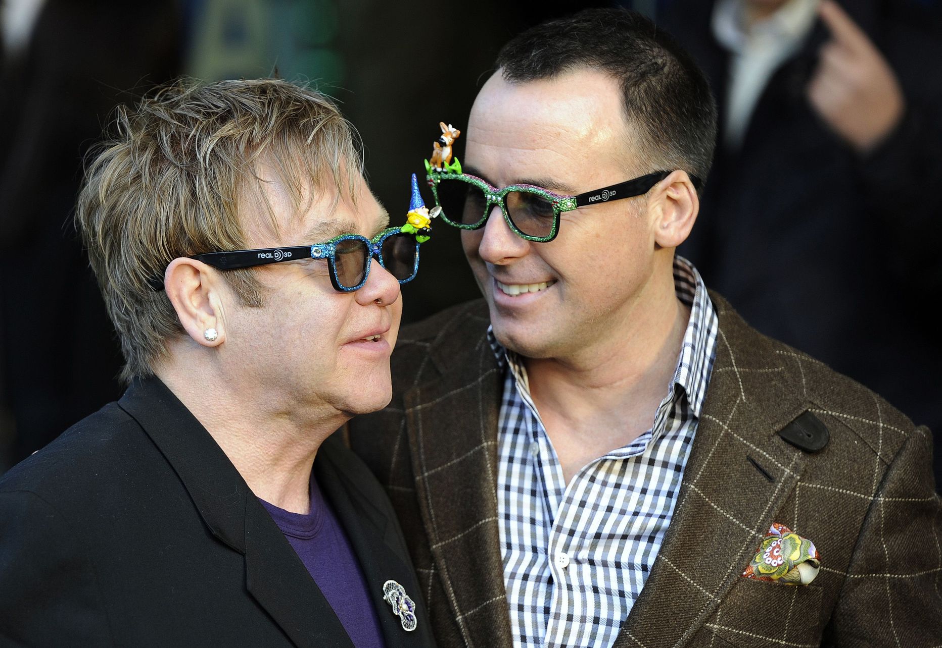 Sir Elton John ja David Furnish