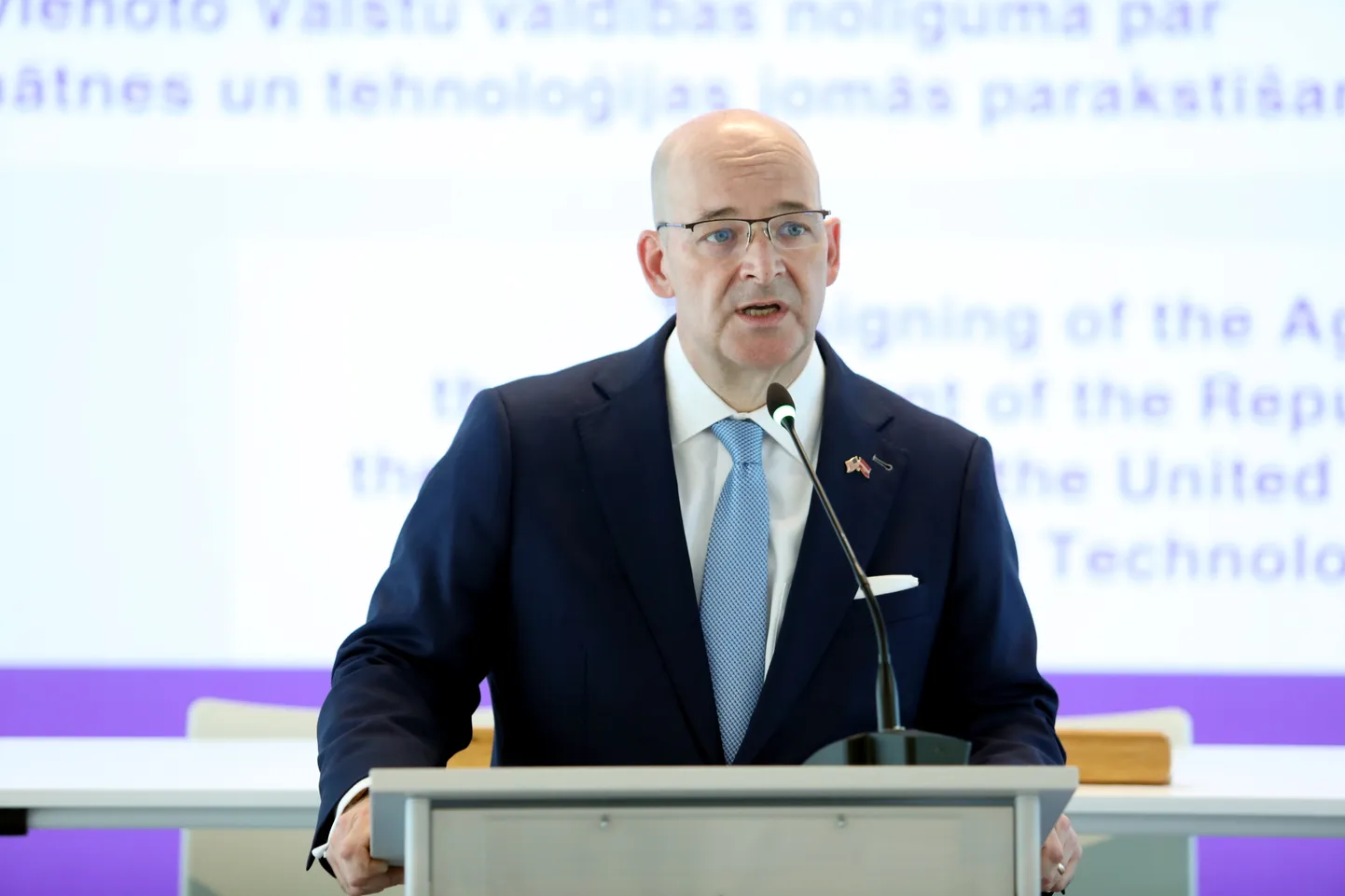 ASV vēstnieks Latvijā Kristofers Robinsons.