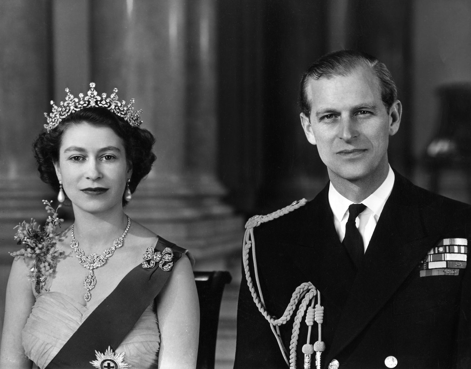 Elizabeth II ja prints Philip 1954. aastal