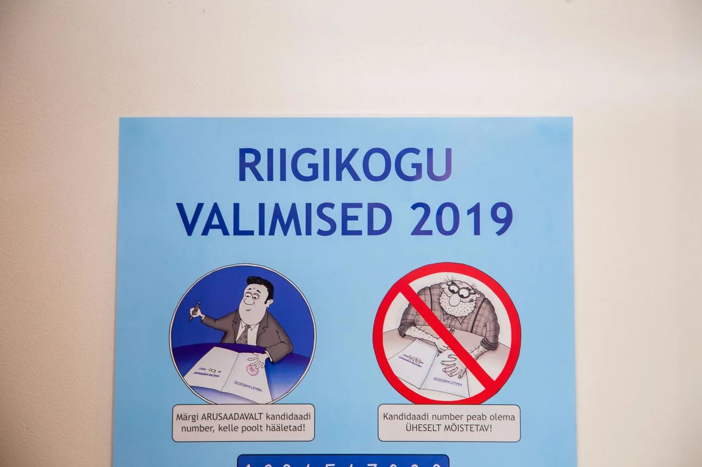 Riigikogu valimised 2019. Eelhääletamine Paides.