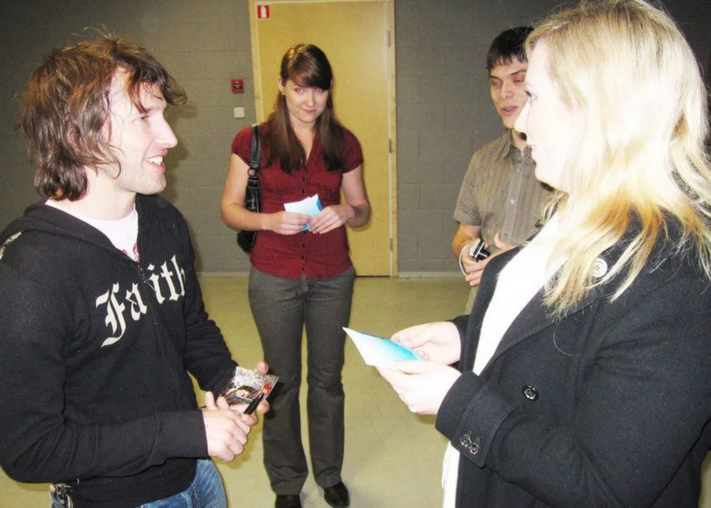 James Blunt Star FMi Meet and Greet üritusel Saku Suurhallis