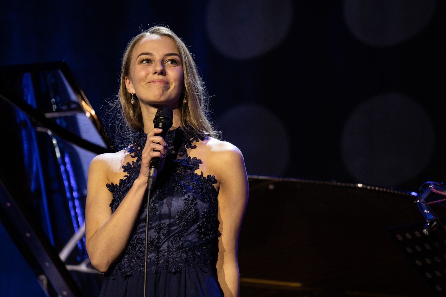 Laulja Marianne Leibur võitis rahvusvahelise maineka konkursi Riias.