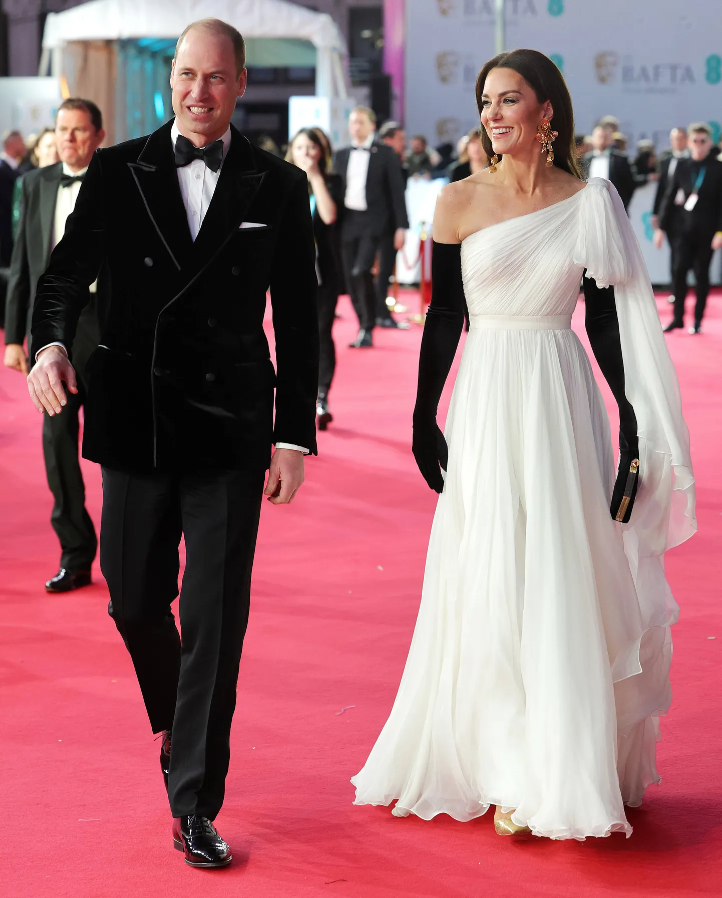 Kate ja William BAFTA filmiauhindade jagamisel 19. veebruaril.