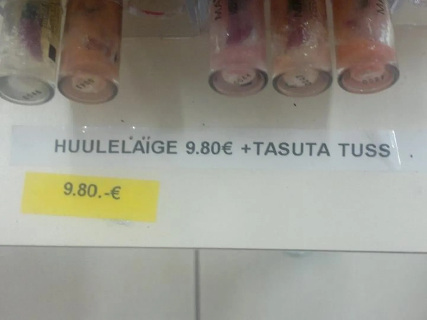 Tuss tasuta kaasa!