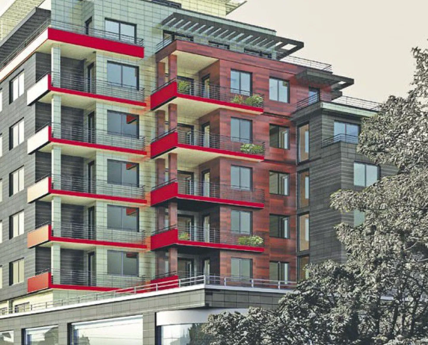 Arco Vara Boulevard Residence projekt Sofia kesklinnas.