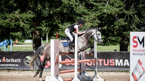 Equestrian Athletes Compete at Tartu Grand Prix