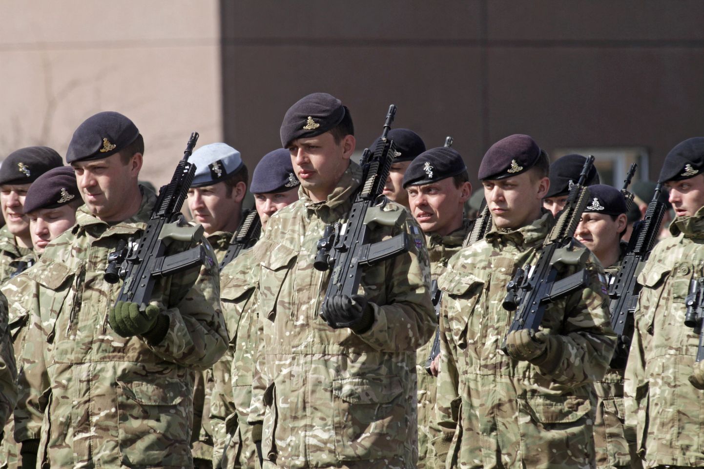 Briti sõdurid 2017 Eestis Tapal