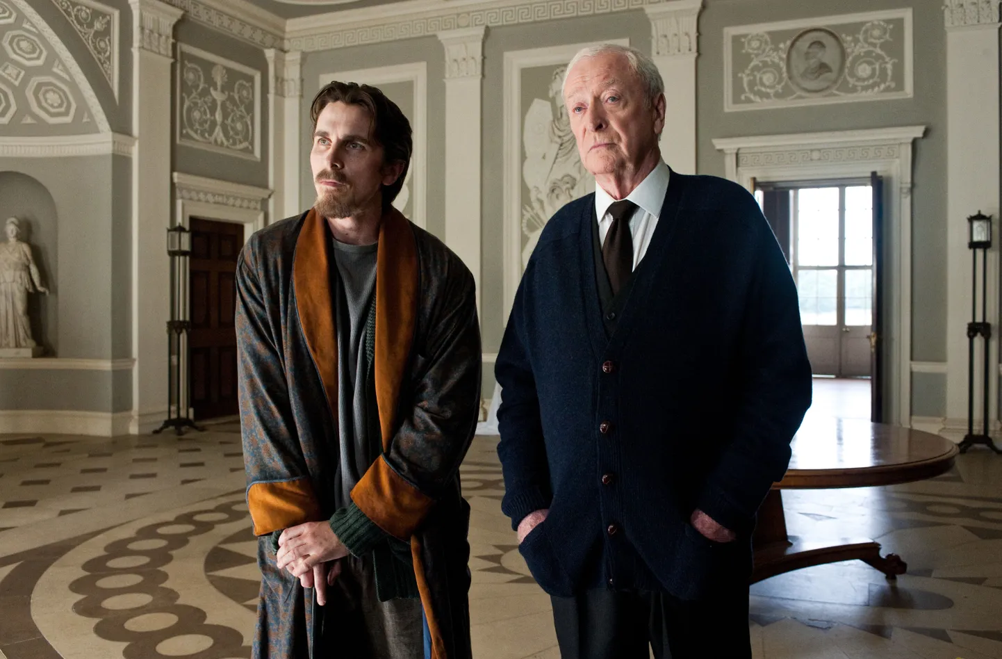 Christian Bale ja Michael Caine