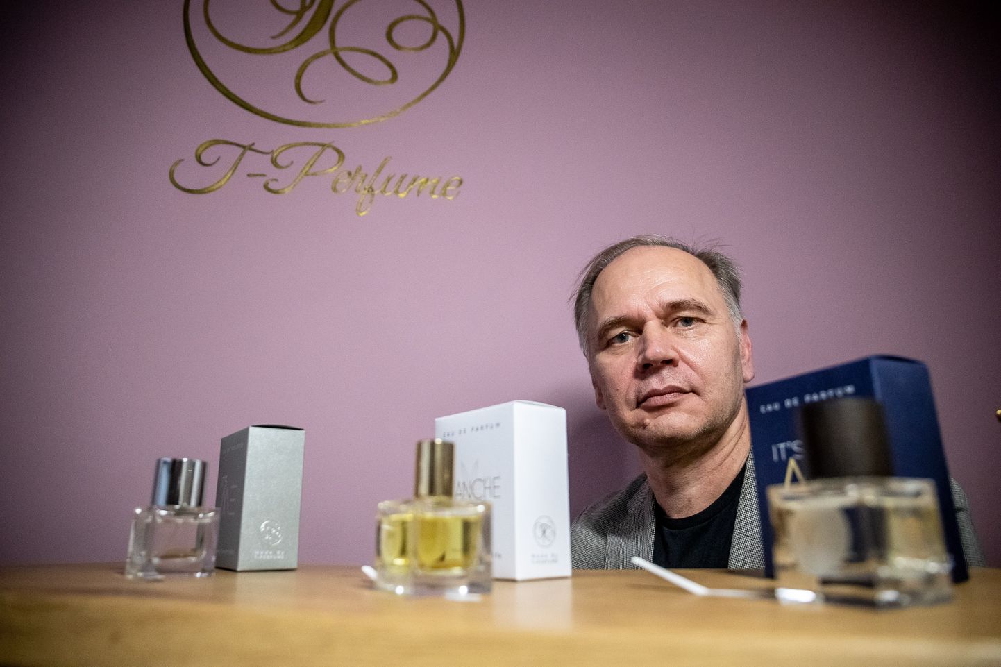 «In the typically Estonian way I chose the hardest path and started to create my own brand of perfume – T-Perfume,» Veiler said.