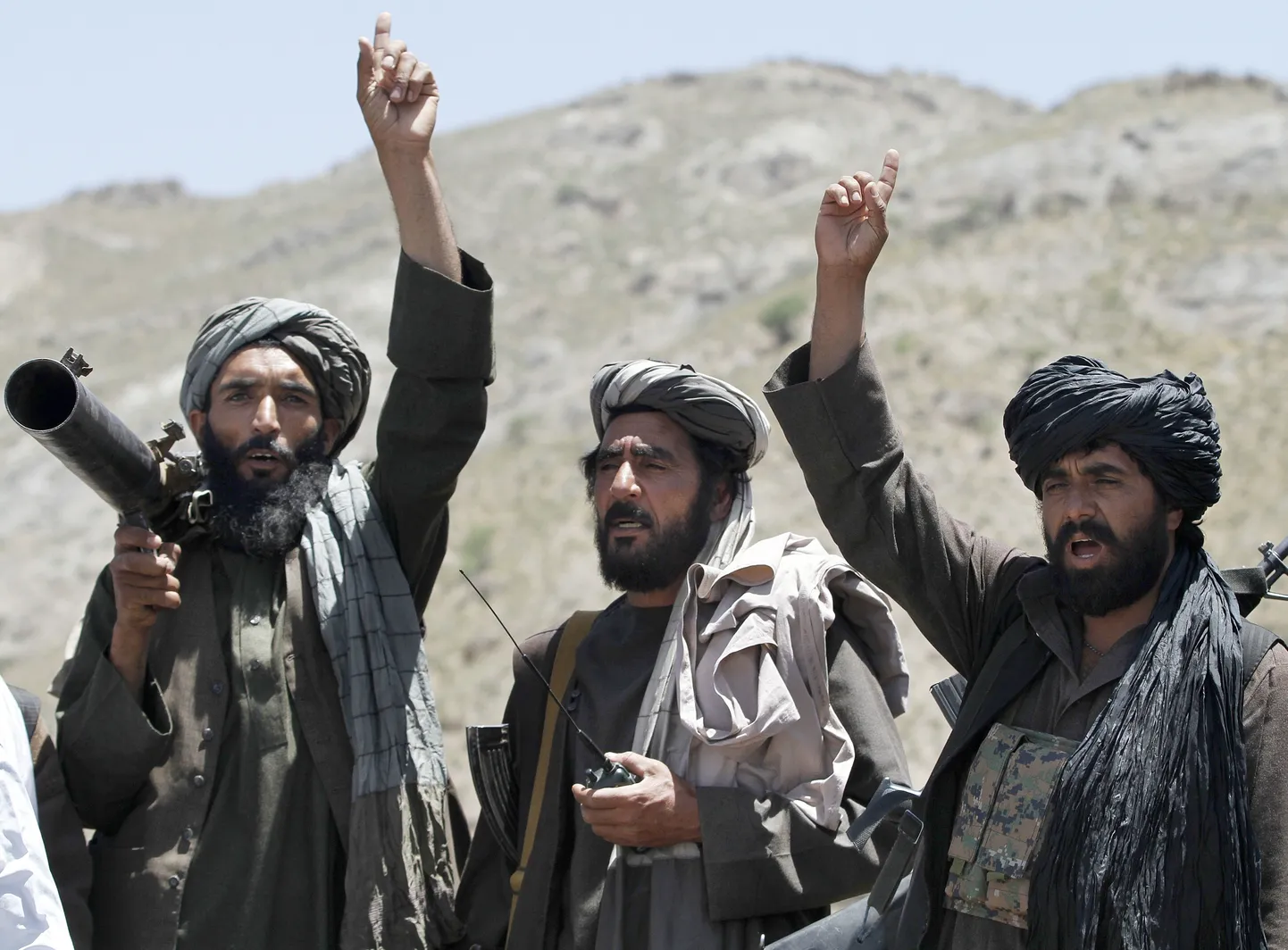Talibani võitlejad Afganistas asuvas Herati provintsis.
