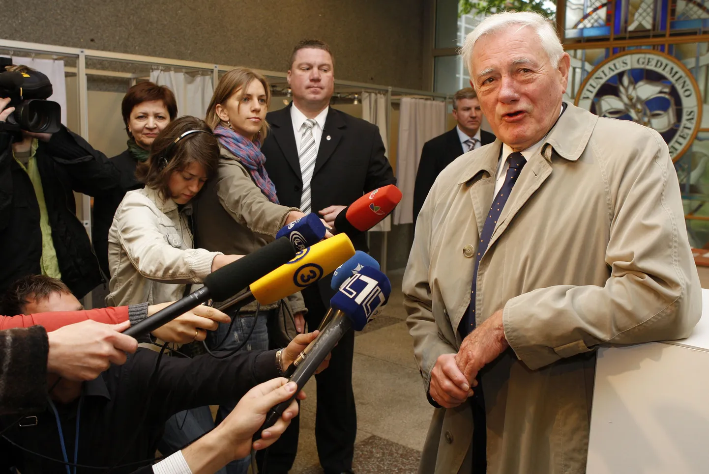Leedu president Valdas Adamkus