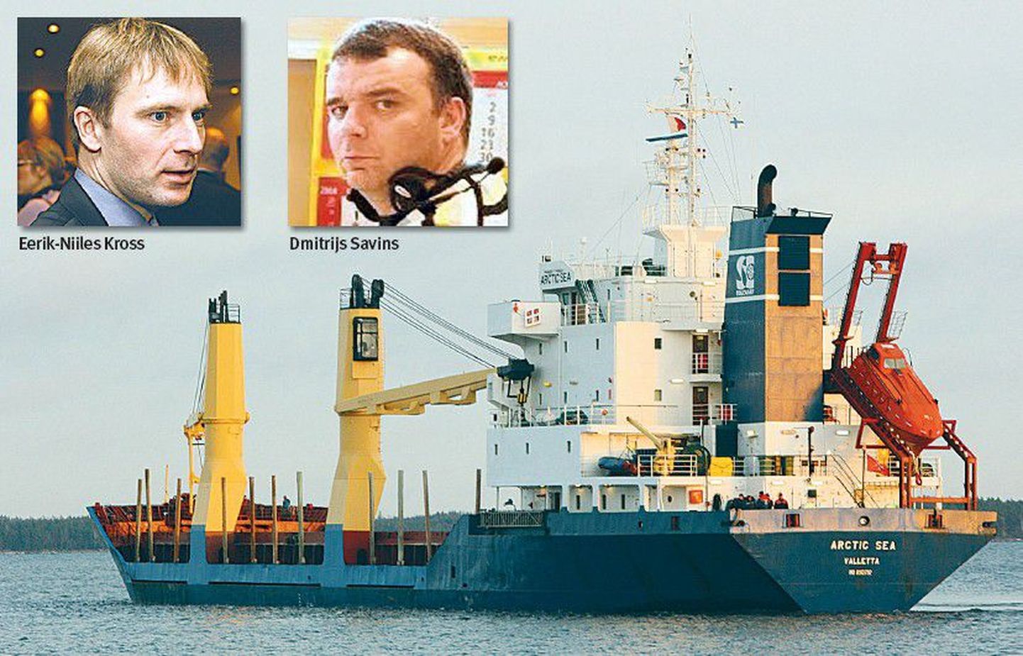 Eerik-Niiles Krossi ettevõte üüris paari aasta eest Dmitrijs Savinsi juhitud firmale kontorit. Praegu süüdistatakse Savinsit kaubalaeva Arctic Sea kaaperdamises.