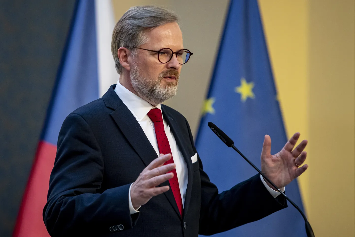 Tšehhi peaminister Petr Fiala.