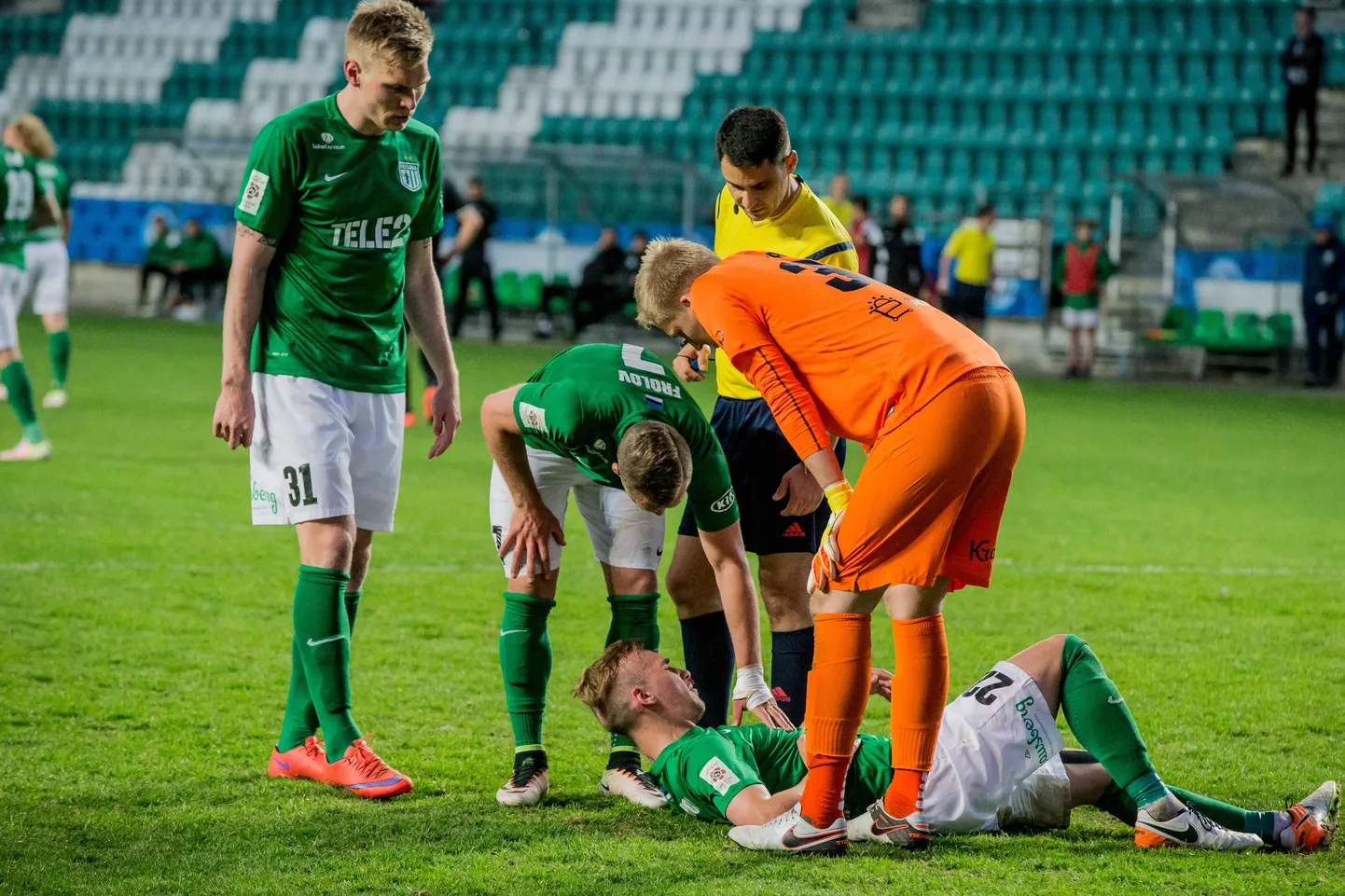 Nõmme Kalju - FC Flora 0:0