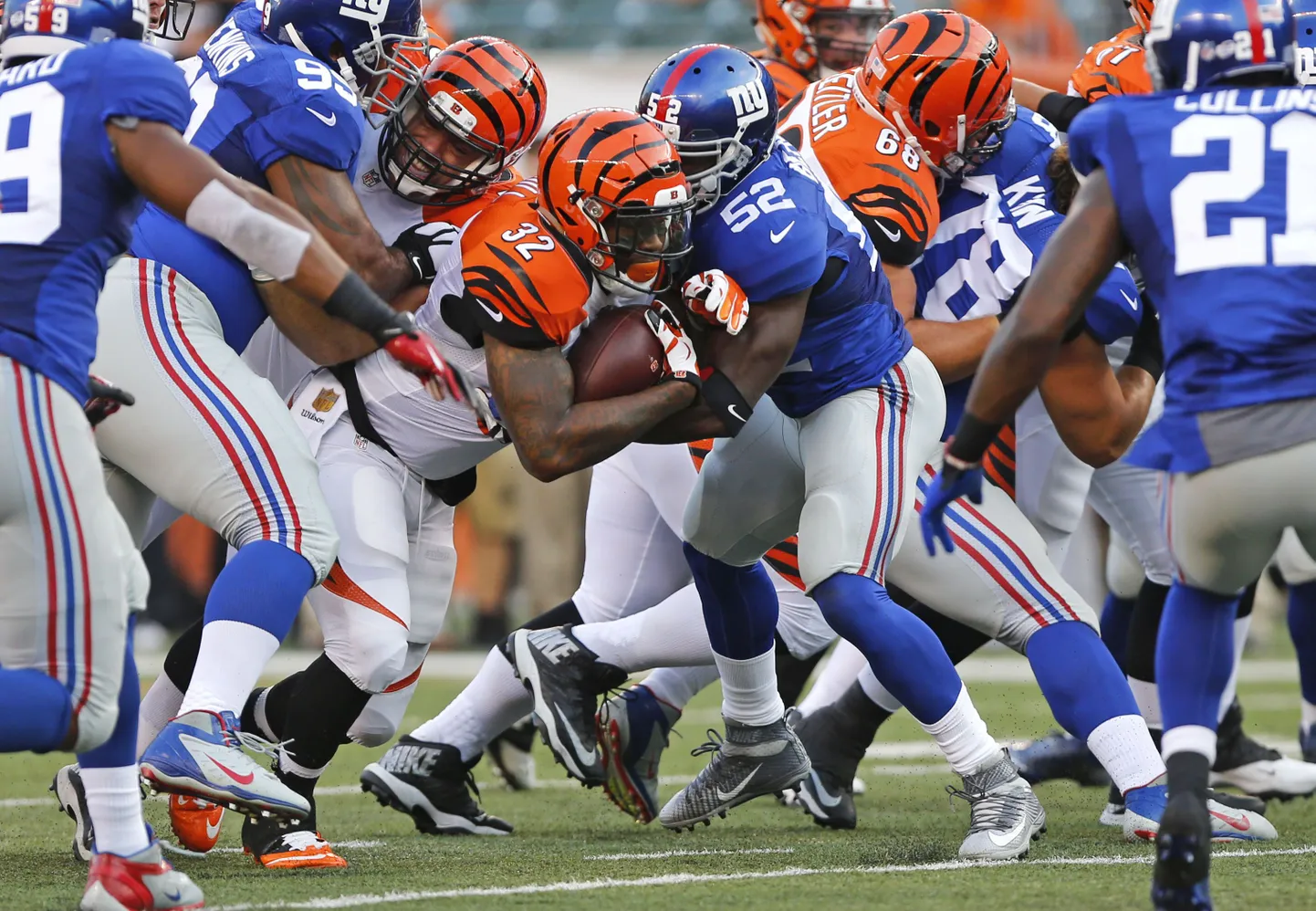 Cincinnati Bengals ja New York Giants